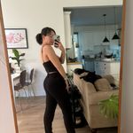 EXPRESS Tie Belt Black Pants Photo 5