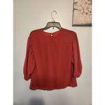 Monteau  Los Angeles Light Weight Blouse Red Size M Photo 2