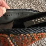 Stuart Weitzman  Women's Black and Orange Paisley Shoes Photo 6