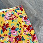 J. Crew Factory Floral Basket Weave Chino Shorts Yellow Multi 4 Photo 2