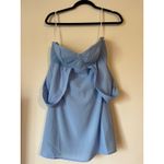 Princess Polly Mahalia Mini Blue Sweetheart Neckline Dress Photo 3