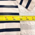 Marc by Marc Jacobs Marc Jacobs Womans Dress blue off white medium shift chinese asian knot striped Photo 9