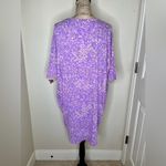 LuLaRoe  Discontinued Irma Top in Purples, Pink, Yellow, Lavender & White Size L Photo 6
