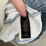 Rag and Bone Womens Miramar Printed Denim pajama terry jean Shorts Size 2XS Photo 9