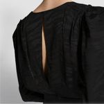 Ronny kobo Lilian Jacquard Zebra Mini Dress Black Photo 3