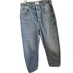 Citizens of Humanity  Dahlia Bow Leg Baby Roll Jeans in Ribbon 24 Photo 1