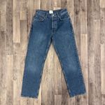ANINE BING  Benson High Rise Straight Jeans Photo 1