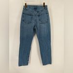 frame denim FRAME Le‎ Original Distressed High-Rise Straight-Leg Jeans Size 26 Photo 3