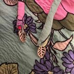 EsQualo Floral Sleeveless Tie
Resort Island Green Pink Women's Top Sz 4 Photo 4