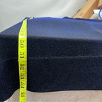 Alex Evenings  Sparkly Maxi Dress navy blue Plus Size 18 sleeveless semi sheer Photo 8