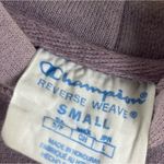 Champion Reverse Weave Small Solid Hoodie Sweatshirt Casual Streetwear Logo Photo 3