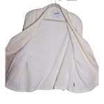 Old Navy  Double Breasted Linen Blend Suit Blazer Shoulder Padding Relaxed Large Photo 6