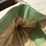 Mint Leather Hobo Bag Green Photo 8