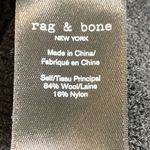 Rag and Bone Dark Charcoal Gray Wool Blend Neutral Knit Pullover Crewneck Sweater Photo 8