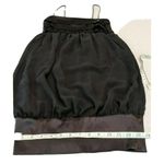 ZARA Women's  Black X-Small Cocktail Party Mini Dress D20 Photo 6