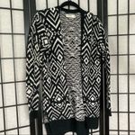 Abercrombie Kids Cardigan Black White Medium Size XS Photo 1