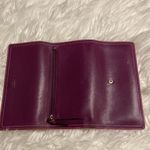 Coach  Purple Leather Wallet used in good condition size in pictures Photo 8
