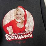 [Dolly Parton] Gray Comin' Home for Christmas Crew Neck Sweatshirt Size Large L Photo 8