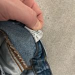 American Eagle  Light Wash Double Yoke High Rise Straight Leg Jeans Size 8 Photo 9