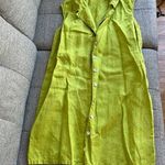 Chico's 100% Linen Green  Sleeveless dress Photo 0