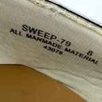 Bamboo  Mary Jane Flats Metallic Silver Size 8 Photo 7