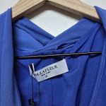 MM.LaFleur  Hailey Wrap Dress Blue Size +2 NWT New Cerulean‎ Career Academia Photo 5