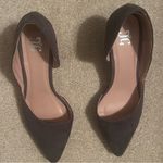 JG wedge in gray faux suede Photo 1