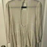 American Eagle  long sleeve boho babydoll‎ top Photo 1