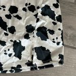 Monochrome Spaghetti Strap Mini Dress Black Photo 2