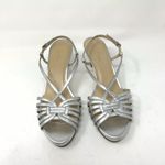 Cole Haan  Air Strappy Silver Slingback Sandal SZ 8 Photo 2