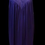 Vanity Fair Vintage Purple Nightgown Midi Dress Photo 9
