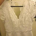 B Darlin  White Lace Dress Photo 0