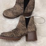 Altar'd State Tan and Black Cheetah Print NEW Ankle Boots Photo 1