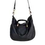 Marc Jacobs Italian Leather
Convertible Crossbody Hobo Black Shoulder Bag NEW Photo 4