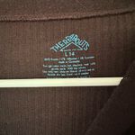 Black Mock Neck Knit Sweater Top Size M Photo 2