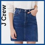J.Crew Stretch Blue Denim Mini Skirt 28 Photo 5