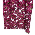 ZARA  Pink Gerbera Daisy Floral Puff Sleeve Boho Smocked Mini Dress Photo 5