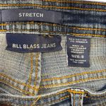 Bill Blass  Stretch Straight Leg Blue Jeans, Good Condition, Size 8 Photo 5