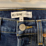 RE/DONE NWT  size 90’s high rise size 24 midnight blue. 27” inseam ankle crop Photo 2