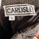 Carlisle Vintage Women's Size 2 Brown Dress Pants Photo 3