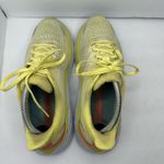 Hoka Womens size 9.5 B Clifton 8 Yellow Running Sneakers 1119394 Photo 4