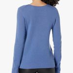 Vince Cashmere Trimless Pullover Sweater in Hydrangea Photo 6