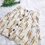 Free People Vintage  Button Front Floral Skirt XS Photo 1
