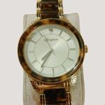 Brighton Carpinteria Womens Watch Gold Tone & Tortoise Shell Band Photo 0
