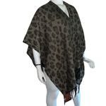 Woolrich cozy leopard print wrap Photo 4