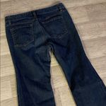 Loft 8p Women's Deep Indigo modern Flare Jeans Photo 5