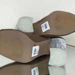 Charlotte Russe Beige Sock Clear Heels NEW Photo 6