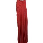 Marchesa Notte Luxury Silk Pageant Cocktail Evening Prom Dress Size 4 NWT $990 Orange Photo 7