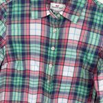 Vineyard Vines  Womens Multicolor Plaid‎ Flannel Button Down Shirt Sz 0 Preppy Photo 1