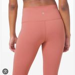 Lululemon Wunder Under High Rise Tight Full On Luxtreme Size 8 Color is Rose 25” Photo 1